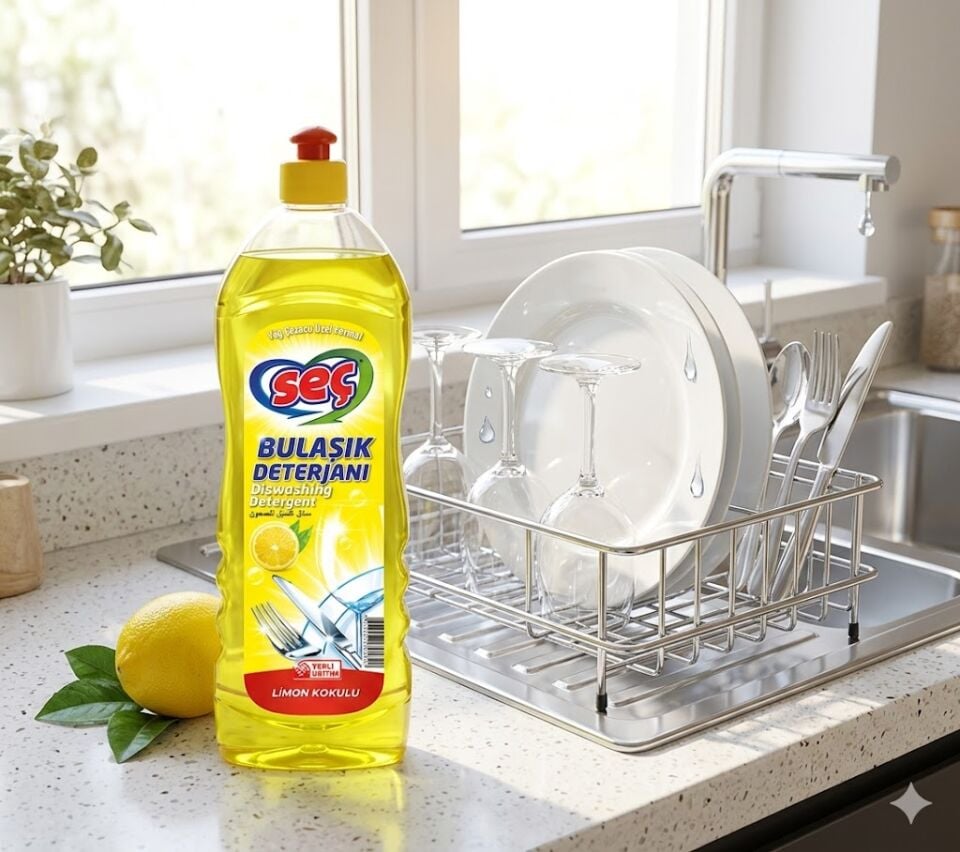 Seç Bulaşık Deterjanı Limonlu 750Gr