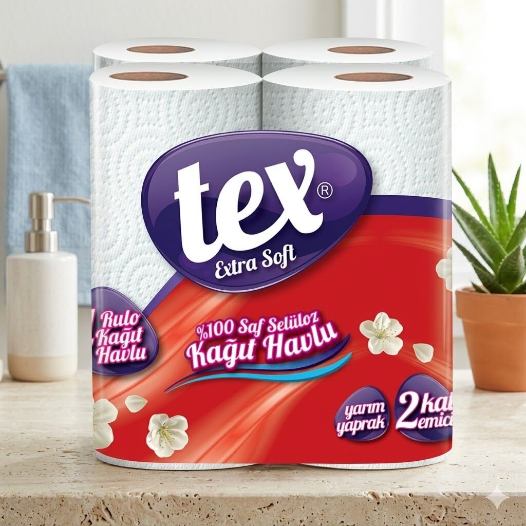 Tex Havlu 4*6   4'Lü