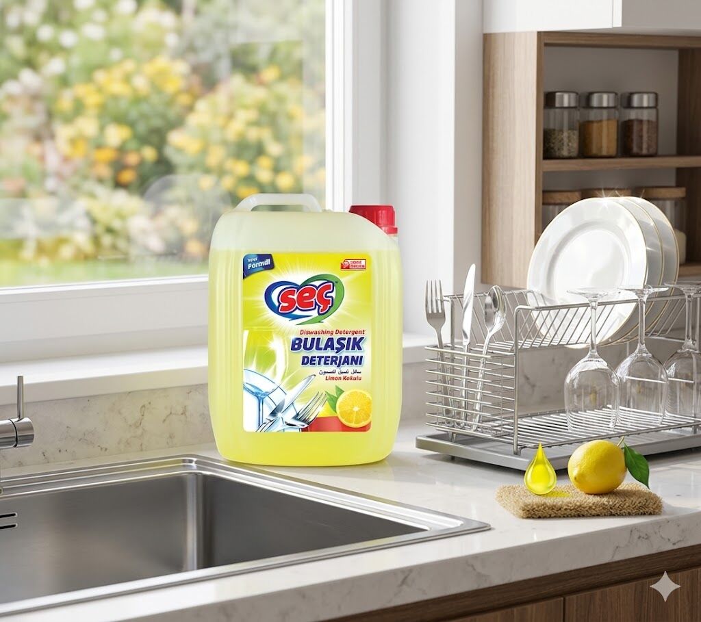 Seç Sıvı Bulaşık Deterjanı Limon 3500 ml