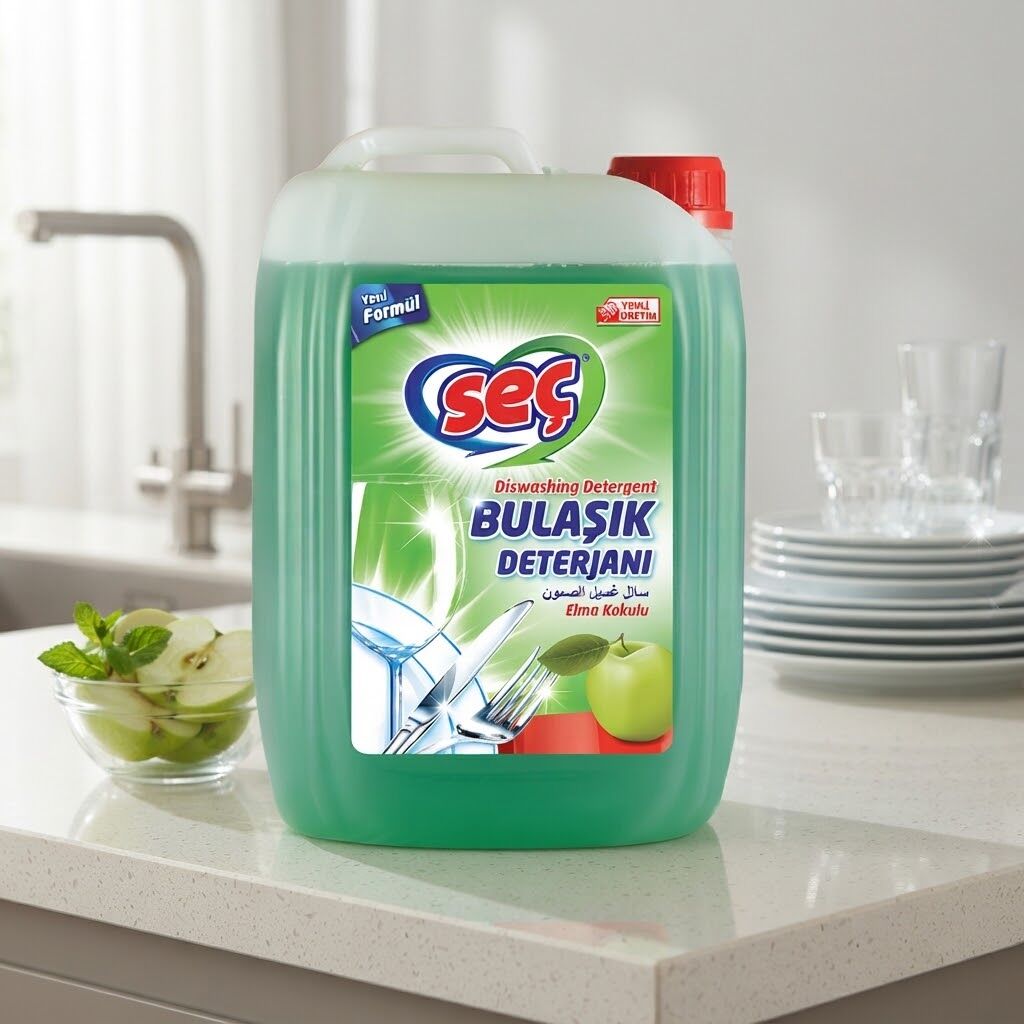 Seç Sıvı Bulaşık Deterjanı Elma 3500 ml