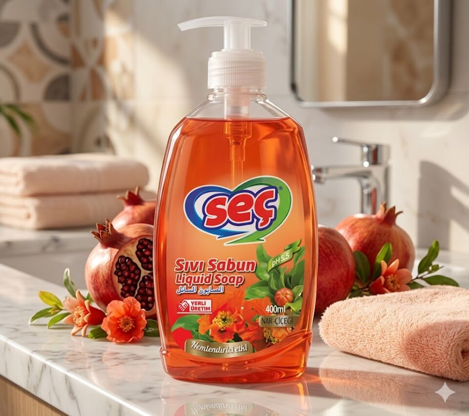 Seç Sıvı El Sabunu Narçiceği & Şeftali 400 ml