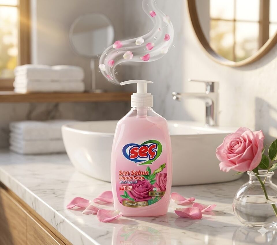 Seç Sıvı El Sabunu Gül Yaprağı 400Gr