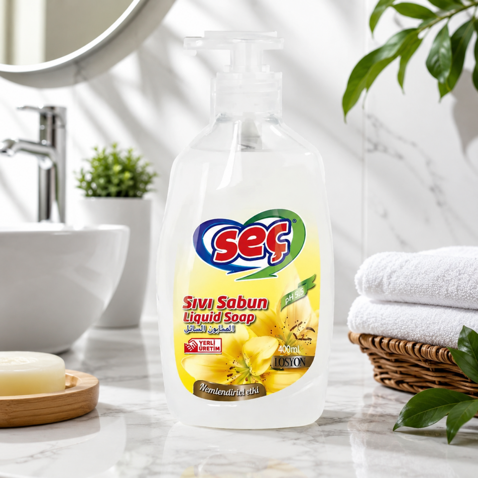 Seç Sıvı El Sabunu Losyon 400 ml
